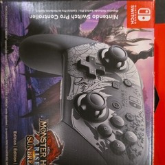 Nintendo Switch Monster Hunter Rise Edition 32GB 720p Bundle With Pro Controller