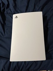 Used – Sony PS5 Standard Disk Edition – Comes with controller, wires (no box)
