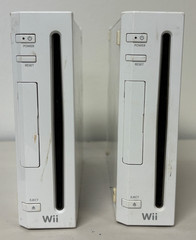 FOR PARTS/REPAIR – Lot of 2 Nintendo Wii RVL-001 Consoles