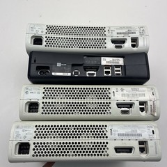 Lot Of 4 Xbox 360 Consoles For Parts Or Repairs