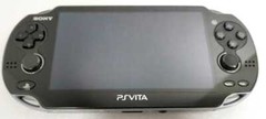 USED PS Playstation vita 3G/Wi‐Fi model CRISTAL BLACK PCH-1100 AA01 only console