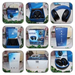 PLAYSTATION GOLD WIRELESS STEREO HEADSET!