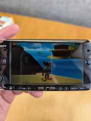 Sony PSP 3001 Ratchet And Clank Limited Edition, Mystic Black CIB
