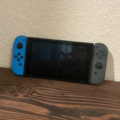 Nintendo Switch Console Black Blue Gray with Dock and Carrying Case