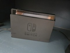 Nintendo Switch Tablet Black w/ Dock, Joy-Con Charging Dock & Grip