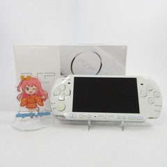 【Excellent】Sony PSP-3000 Pearl White Console No Battery Japan Ver. #DEN2/0525/02