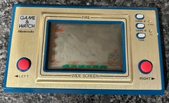 VTG Nintendo Game and Watch FIRE Wide Screen FR-27 1981 – Works