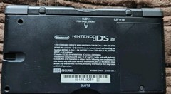 Nintendo DS Lite Crimson Handheld System Red/Black Console & Outer Box Only