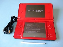 Nintendo DSi XL Super Mario 25th Anniversary Red System w/Charger FREE Shipping!