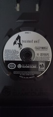 Silver Nintendo GameCube Console Resident Evil 4 BUNDLE w/ Original GAME Disk