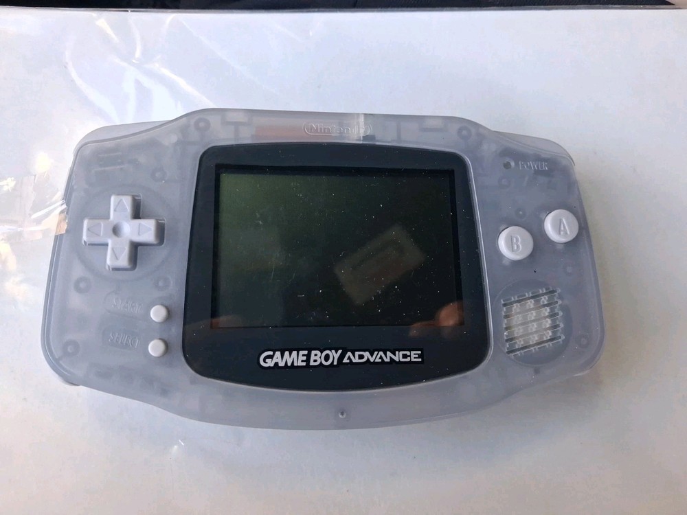 Nintendo Game Boy Advance Launch Edition Milky Blue Handheld System