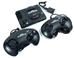 Sega Genesis Mini Game Console 16 Bit MK-16000, 💯 Tested Working Two Controller