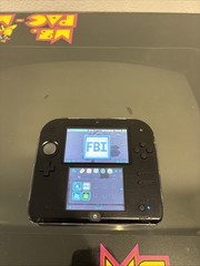 Nintendo 2DS Black & Red – Custom w/ Case *TESTED*