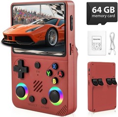 RG36PRO Retro Handheld Game Console – 30,000+ Classic Games, 64G TF card, 3.5…