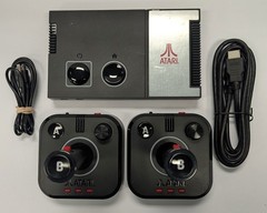 Atari Game Station Pro Console w/2 Controllers – Built in Game + SD Card Slot