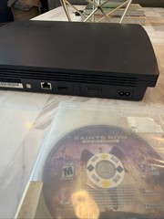 Sony Playstation 3 PS3 Slim CECH-3001A Console 6 Games 2 Controllers GTA COD