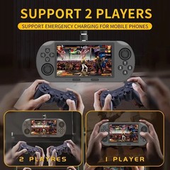 SF3000 Retro Handheld Game Console 4.5 Inch IPS Screen Preloaded 20000+ Games
