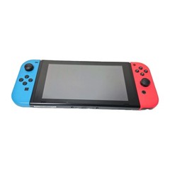 Nintendo Switch Bundle LOT 32GB Gray Console Neon Red Blue Joy-Con
