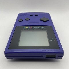 Nintendo Game Boy Color Grape Purple CGB-001 GBC Tested Working Japan