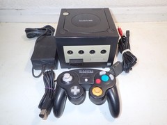 Nintendo GameCube Console Bundle Lot OEM Cables 1 Controller & Memory – Tested
