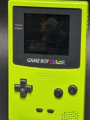 Nintendo GameBoy Color Handheld System – Kiwi – Complete – VG – Excellent Box