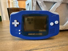 Nintendo Game Boy Advance Handheld System Tested/Working + 4 Games