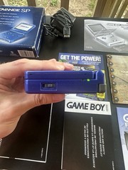 Gameboys Advance SP AGS-001 Cobalt Blue **CiB** Excellent Condition