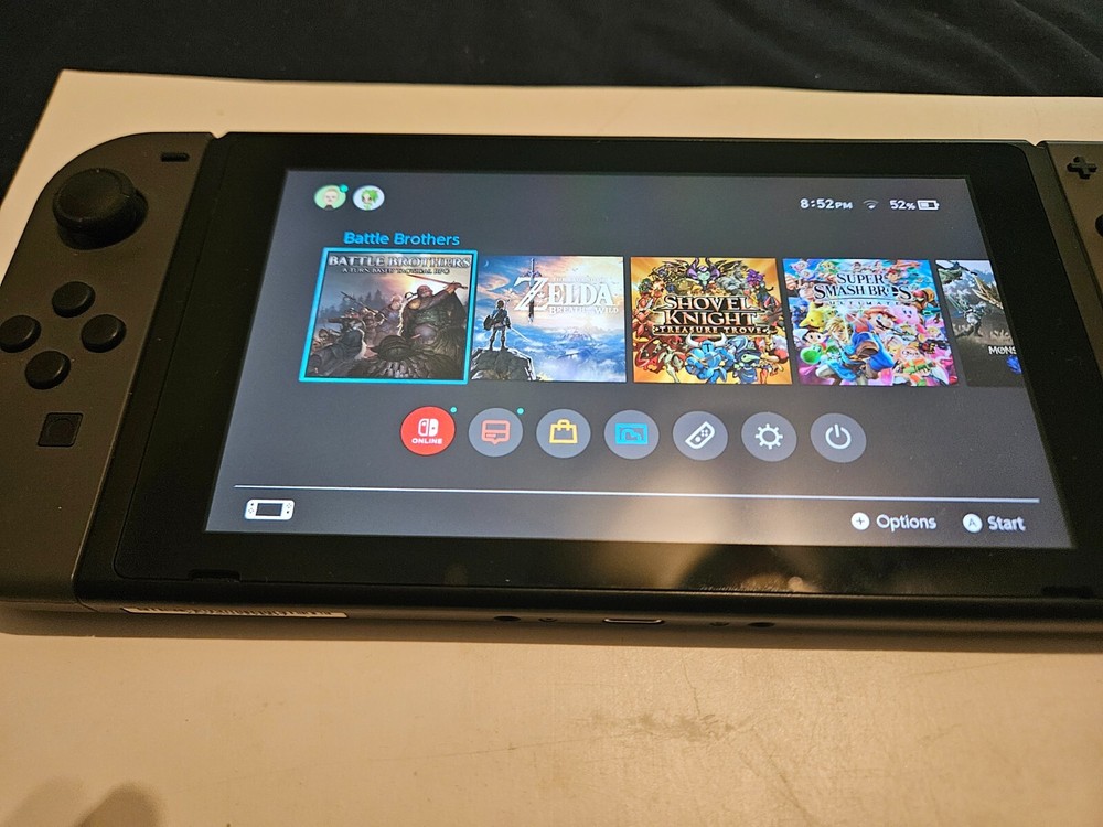 Nintendo Switch Game Console – 32GB, New Edition, Gray (10002199)