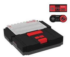 RETRO DUO 2 IN 1 NES & SNES 8-BIT 16-BIT TWIN RETRO VIDEO GAME SYSTEM