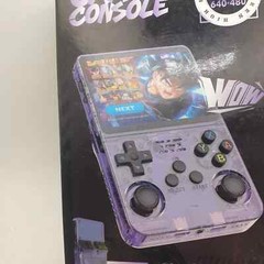 Retro Game Console 64GB SD Purple ArkOS 3.5″ Screen Portable