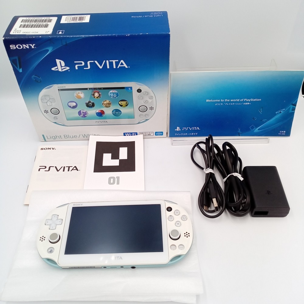 Sony PCH2000ZA14 PlayStation Vita Launch Edition 1GB Light Blue/White Japanese