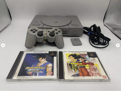 PlayStation 1 PS1 Console w/ Dragon Ball Z series 2 set SCPH-7000 JP Ver.