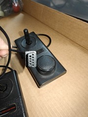 2 COLECO GEMINI Atari Game Controller Joystick DUEL COMMAND (Untested)