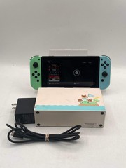 Nintendo Switch Animal Crossing Edition HAC-001 32GB Console w/ Accessories