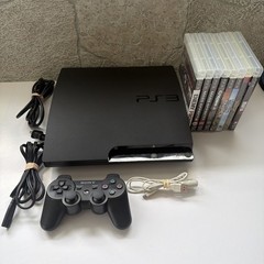 Sony PlayStation 3 PS3 Slim Console 160GB (3001A) w/ Controller & 8 Games Tested