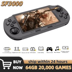 Handheld Video Game Console Linux System 4.5 Inch