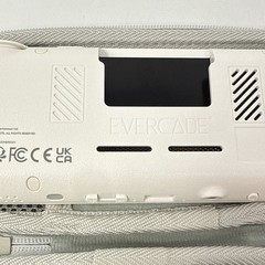 Blaze Evercade EXP Handheld Console – White + Case + USB-C – Tested Working