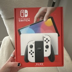 Nintendo Switch OLED Model 64GB White Console
