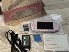 Sony PlayStation Portable PSP-2000RP Rose Pink Console Boxed Japanese ver Tested