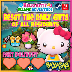 Hello Kitty Island Adventure – Gift Reset Service (In-Game) Friendship Bouquet