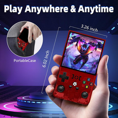 R36MAX Retro Handheld Game Console, 4.0 Inch IPS Screen, 64GB Memory, Portable A