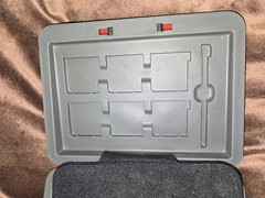 Nintendo 3DS XL (Red) CIB w/ Lego Marvel Game, Charger & Case EUC