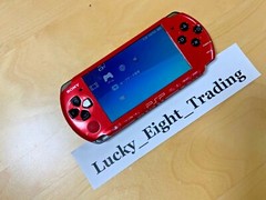 PSP 3000 Red Black Value Pack PSPJ 30026 Console only No Batery [H]