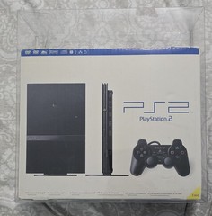 PlayStation 2 PS2 Slim Console Plus Protector, Controller, Memory, Complete Cib