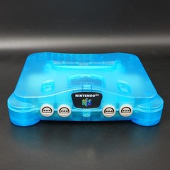 Nintendo 64 N64 Ice Blue Replacement Shell Console NUS-001 (JPN) REGION FREE
