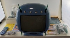 SEGA Dreamcast Divers 2000 Series CX-1 14 CRT TV Console Keyboard Remote Tested