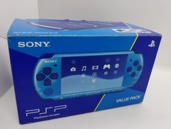 PSP-3000 SONY PSP Playstation Portable Console Marine Blue RARE COLOR W/Charger