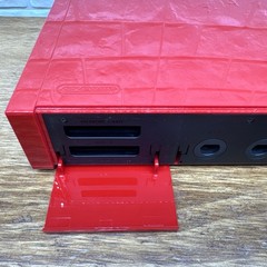 Nintendo Wii Gamecube Compatible Red Console RVL-001 Tested Works Console ONLY