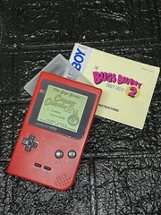 1996 Nintendo GameBoy Color (MGB-001JPN) Handheld System Console w/Games