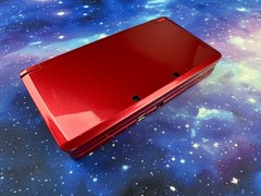 USB INBUILT CAPTURE CARD Metallic Red Original Nintendo 3DS Console REGFREE